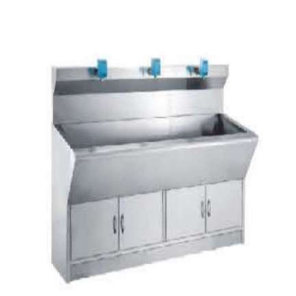 Automatic metal hospital use handwash unit